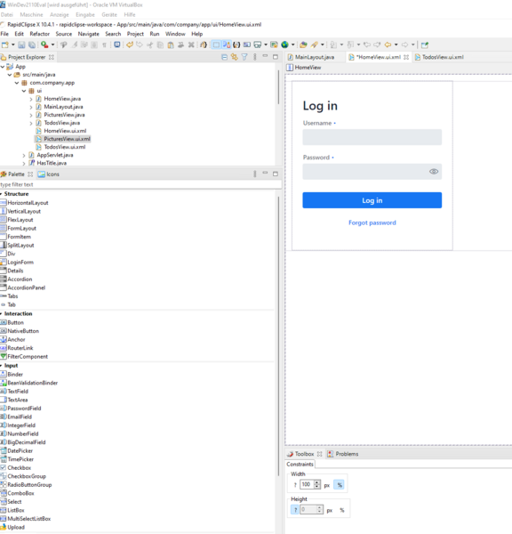 RAD für webbasierte Business-Anwendungen mit Java | Informatik Aktuell