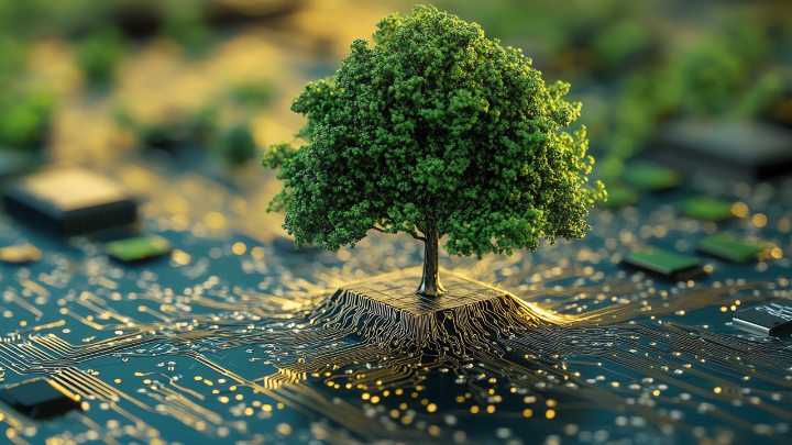 Der Blaue Engel für Software - ein Erfahrungsbericht © Adobe: Itsaree / stock.adobe.com / 1265134745 / Generiert mit KI