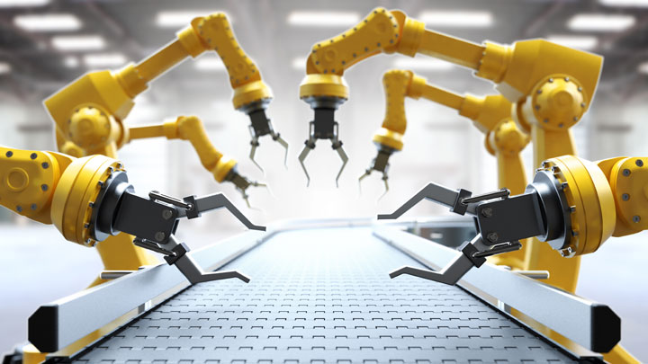 Eine integrierte Self-Service-Plattform übernimmt die Rolle der optimierten Produktionsstraße, wo alle Prozesse ineinandergreifen. © Adobe: Thomas Söllner / stock.adobe.com / 146326472 © Adobe: Thomas Söllner